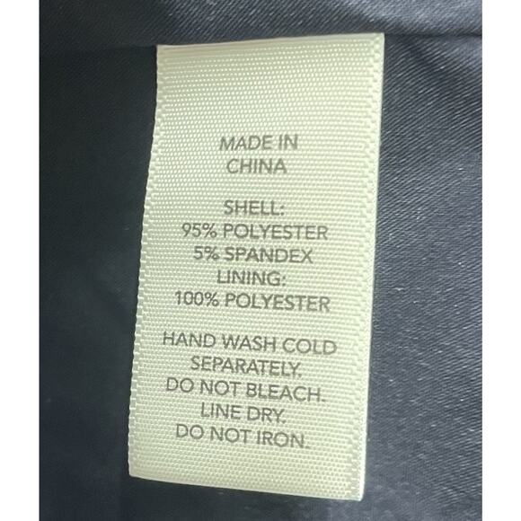 Johnny Wujek Size S Sequin Plaid Holiday Single Breasted Blazer One Button Red - Picture 11 of 11